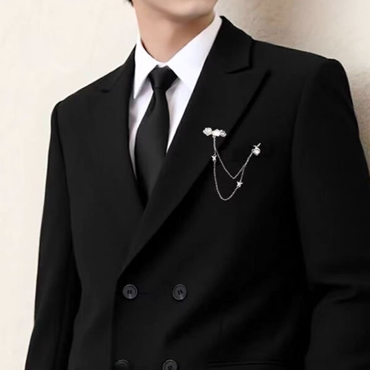 Casual Double-Breasted Wedding - Men'S Formal Wear For Engagement reseña y precio